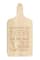 17" Anchor For The Soul Maple Wood Paddle Cutting Board